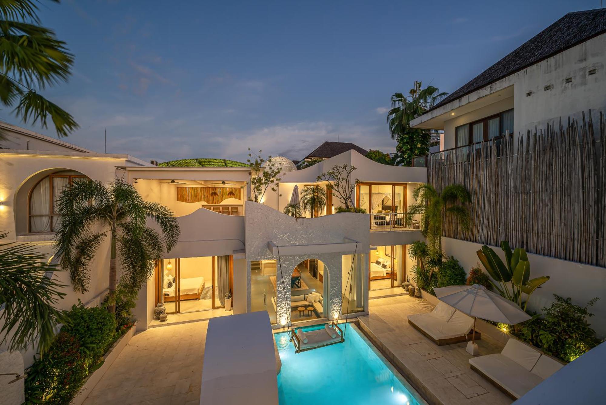 Villa Milana: 5Br Mediterrenean Villa In Canggu Εξωτερικό φωτογραφία
